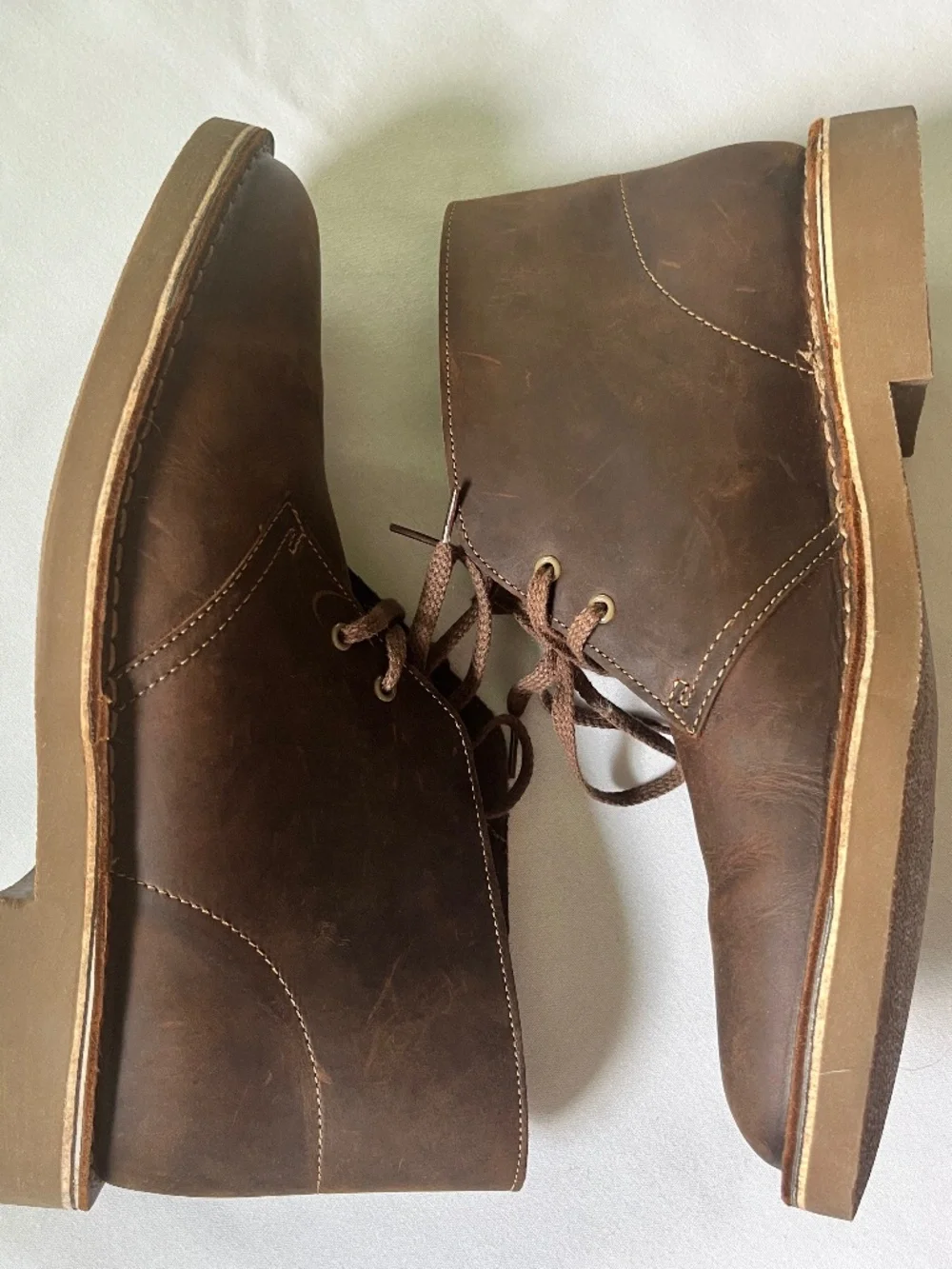CLARKS Bushacre 2 Chukka Boots, Men's size 10M, like new!